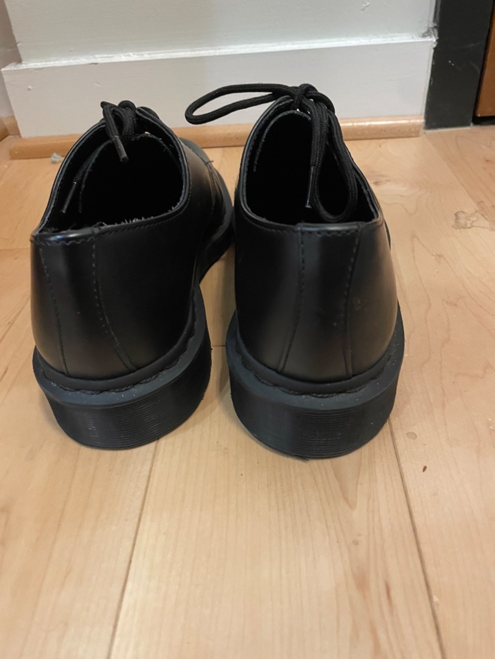 1461 Mono Doc Martens Oxford Leather Shoes - Picture 6 of 6